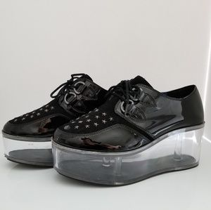 YRU Flatform Clear Creepers